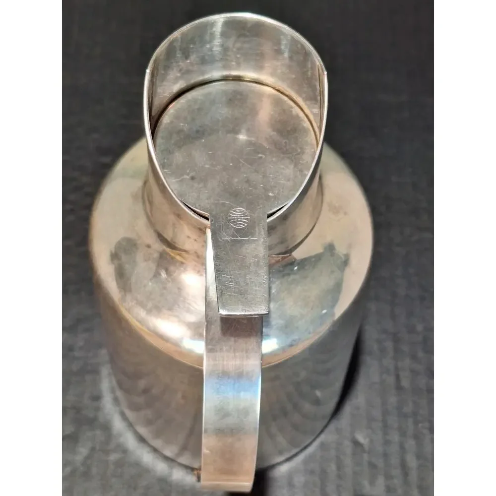 Lino Sabattini Oglala Thermal Carafe Pitcher Silver Plate Italy MCM Modernist